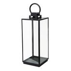 Michigan Windlicht Zwart Large Tuinaccessoires Windlichten, Huis en Inrichting, Verzenden, Nieuw, Modern