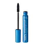 Rimmel London 100% Waterproof 001 Black Mascara, Verzenden, Nieuw, Make-up