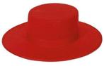 Spaanse hoed vilt rood, Nieuw, Ophalen of Verzenden