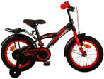 Volare Thombike Kinderfiets - Jongens - 14 inch - Zwart Rood, Fietsen en Brommers, Fietsen | Kinderfietsjes, Ophalen of Verzenden