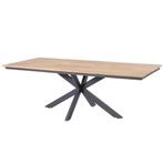 Minerva Fabrice dining tuinset 220x95xH75cm 7 delig teak 4, Ophalen of Verzenden, Nieuw