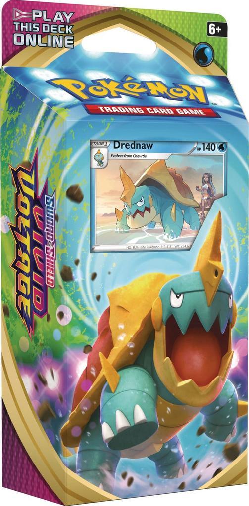 Sword & Shield Vivid Voltage Theme Deck Drednaw, Hobby en Vrije tijd, Verzamelkaartspellen | Pokémon, Verzenden