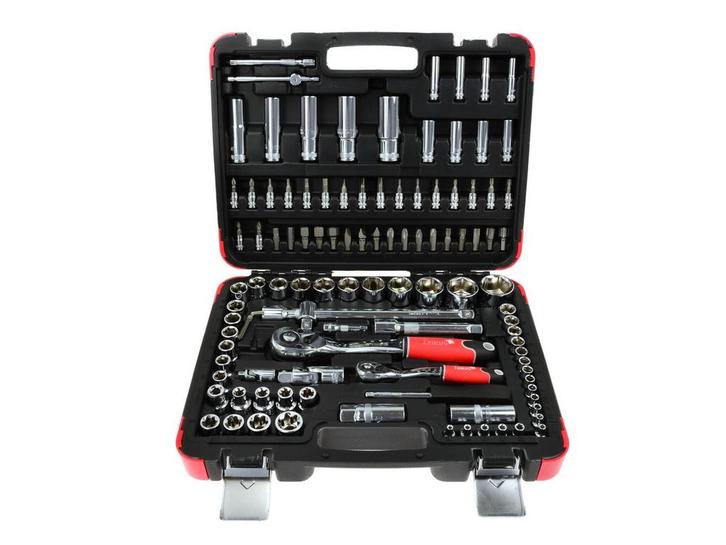 Doppenset - Doppendoos - 1/2 En 1/4 Duims - Gereedschap Set, Auto diversen, Autogereedschap, Nieuw, Ophalen of Verzenden