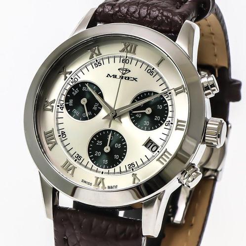 Murex - Swiss Chronograph - MUC614-SL-12 - Zonder, Sieraden, Tassen en Uiterlijk, Horloges | Heren