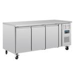 Polar 3-deurs patisserie counter 634ltr, Gebruikt, Koelen en Vriezen