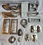 Verschillende chocoladevormen en marsepeinvormen,