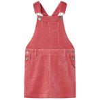 vidaXL Kindertuinjurk 104 ribfluweel roze, Verzenden, Nieuw