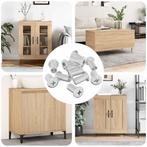 vidaXL Slotmoer 3673 pcs Nikkel Staal, Verzenden, Nieuw