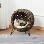 TRUUSK Rotan Kattenhuis Met Kussen Kattenslaapplaats Katteng, Dieren en Toebehoren, Verzenden, Nieuw