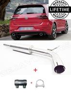 Sport Uitlaat Middendemper voor Volkswagen Golf 7 GTI, Ophalen of Verzenden
