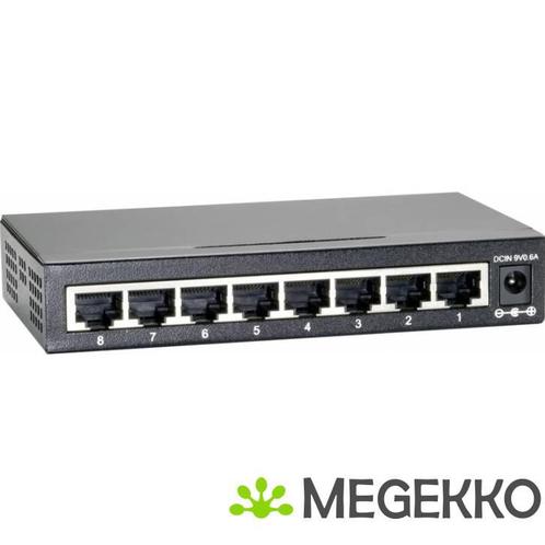 Level One GEU-0822 8-Port Gigabit Ethernet Switch, Computers en Software, Netwerk switches, Nieuw, Verzenden