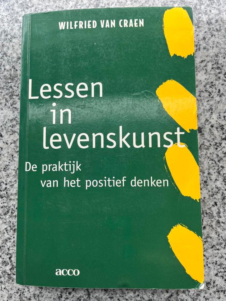Lessen in levenskunst (Wilfried van Craen), Boeken, Psychologie, Persoonlijkheidsleer, Gelezen, Verzenden