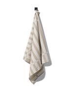 HEMA Theedoek 65x65 katoen taupe, Verzenden