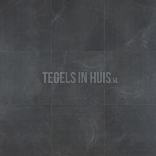 Vloertegel / wandtegel moody stone staal grijs 60x60, Doe-het-zelf en Verbouw, Tegels, Vloertegels, Nieuw, 10 m² of meer, Keramiek