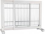 Trixie - Afsluithek - Uitschuifbaar - Wit - 65-108X61 cm, Doe-het-zelf en Verbouw, Verzenden, Zo goed als nieuw