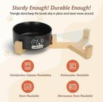 Nobleza - Keramische hondenbak, kattenbak, 2 x 500 ml, voede, Verzenden, Zo goed als nieuw