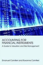 Accounting for Financial Instruments 9781138237599, Verzenden, Gelezen, Emanuel Camilleri