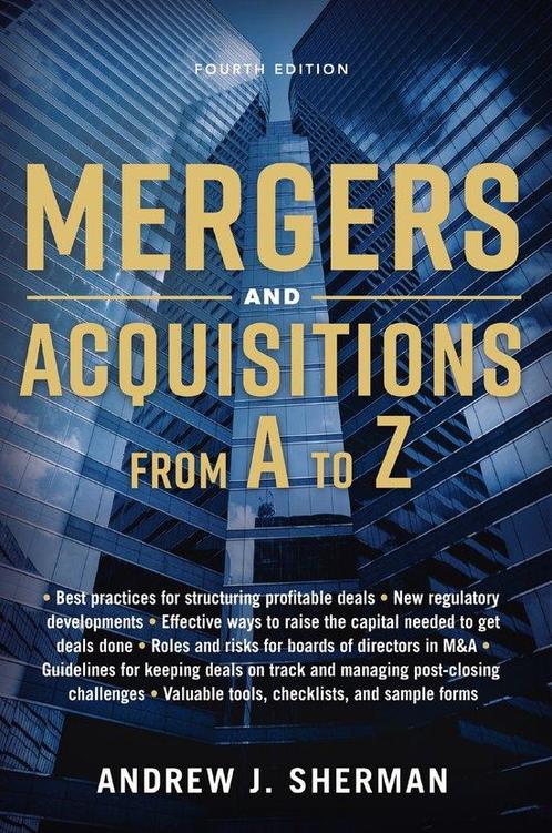 9781400242467 Mergers and Acquisitions from A to Z, Boeken, Economie, Management en Marketing, Nieuw, Verzenden