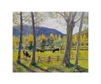 Agapito Casas Abarca (1874–1964) - NO RESERVE - Autumn, Antiek en Kunst
