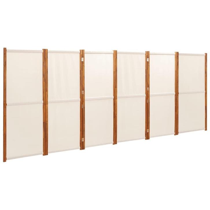 6-Panels Kamerscherm | OP = OP | 420x180 cm, Huis en Inrichting, Woonaccessoires | Kamerschermen, Nieuw, Ophalen of Verzenden