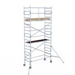 ALX rolsteiger 90 x 6,2m WH met voorloopleuning, Doe-het-zelf en Verbouw, Steigers, Verzenden, Nieuw, Rolsteiger of Kamersteiger
