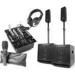 Vonyx VX1000BT speakerset met DJ-accessoires, Nieuw, Verzenden