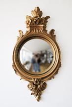 Miroir convexe oeil de sorcière doré style Régence - Spiegel, Antiek en Kunst