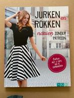 Jurken en Rokken naaien zonder Patroon - NIEUW, Boeken, Ophalen of Verzenden, Zo goed als nieuw, Borduren en Naaien