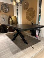 Eettafel Tavolo zwart - Pronto Wonen, Huis en Inrichting, Tafels | Eettafels, Ophalen, Eikenhout, Nieuw, 50 tot 100 cm