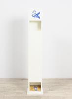 Houten desinfectie dispenser met voetbediening, 133x20x20..., Overige plaatsen, Ophalen of Verzenden, Gebruikt, Overige typen