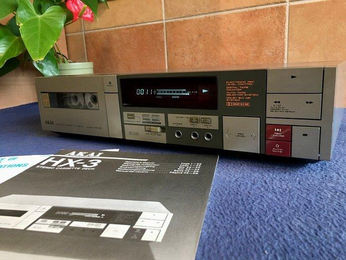 Akai - HX-3 Audiocassette deck, Audio, Tv en Foto, Radio's