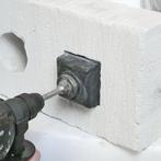 Silverline Vierkante gatenboor voor beton - hardmetalen s..., Doe-het-zelf en Verbouw, Ophalen of Verzenden, Nieuw