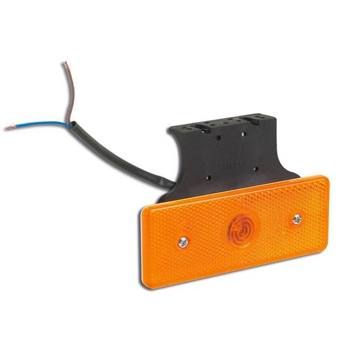 LED Zijmarkering Oranje 24V met beugel, Auto-onderdelen, Verlichting, Nieuw, Ophalen of Verzenden