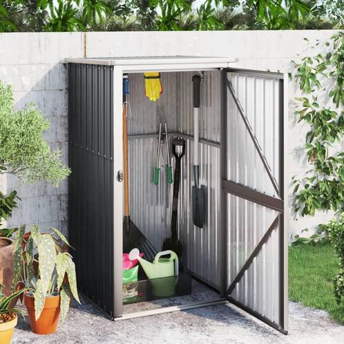 Tuinschuur 88x89x161 cm gegalvaniseerd staal antracietkle..., Tuin en Terras, Tuinhuizen, Nieuw, Verzenden