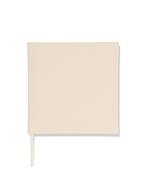 HEMA Gastenboek 24x24.5 linnen ecru, Audio, Tv en Foto, Verzenden, Nieuw