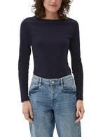 s.Oliver Shirt met lange mouwen met boothals, Verzenden, Nieuw