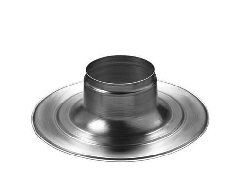 Plakplaat aluminium 130 t.b.v. pijpdakventilatoren Orcon, Doe-het-zelf en Verbouw, Ventilatie en Afzuiging, Nieuw, Verzenden