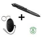 Zelfverdediging Set Persoonlijk Alarm 130dB + tactische pen, Doe-het-zelf en Verbouw, Alarmsystemen, Verzenden, Nieuw, Sirene
