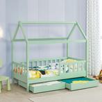 Kinderbed Marli - 90 x 200 cm - Mint - Incl. lades, Verzenden, Nieuw