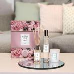 Houtige & Fruitige Geurstokjes Peony met verstuiver , roomsp, Huis en Inrichting, Woonaccessoires | Kandelaars en Kaarsen, Ophalen of Verzenden