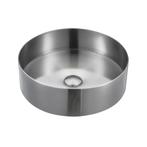 Waskom Felipo 40x40x12cm RVS inclusief afvoerplug, Verzenden, Nieuw
