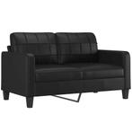 Tweezitsbank 140cm Zwart - Zit Geweldig! | OP=OP | 42% ko..., 150 tot 200 cm, 75 tot 100 cm, Ophalen of Verzenden, Rechte bank