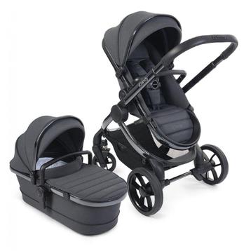 Icandy | Peach 7 Combi/kinderwagen - Donker Grijs