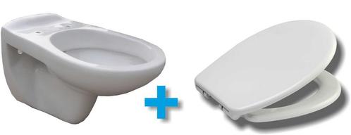 Neptunus ONE PACK wandcloset+Ultimo zitting wit 54cm, Doe-het-zelf en Verbouw, Sanitair, Nieuw, Verzenden