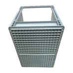 Magazijnbak euronorm 600x400x440mm met grijpopening,, 40 tot 60 cm, 50 tot 75 cm, Ophalen of Verzenden, Nieuw