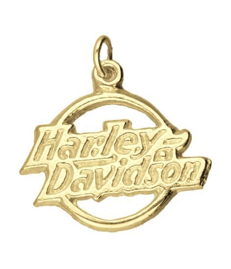 Gouden Motor embleem in cirkel kettinghanger, Sieraden, Tassen en Uiterlijk, Kettinghangers, Verzenden