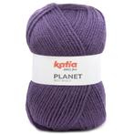 Katia Planet - 4023 paars - Acryl Garen, Hobby en Vrije tijd, Breien en Haken, Ophalen of Verzenden, Nieuw