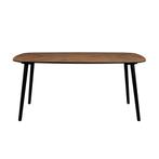 *WOONWINKEL* Dutchbone Clover Walnoot Eettafel Deens Ovaal, Huis en Inrichting, Tafels | Eettafels, Verzenden, Nieuw