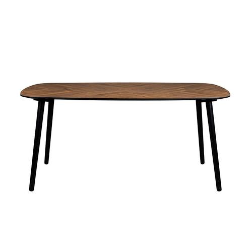 *WOONWINKEL* Dutchbone Clover Walnoot Eettafel Deens Ovaal, Huis en Inrichting, Tafels | Eettafels, Nieuw, Verzenden
