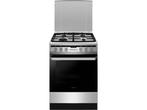 Inventum VFG6034WGRVS - Vrijstaand gasfornuis - 4 kookzones, Verzenden, Zo goed als nieuw